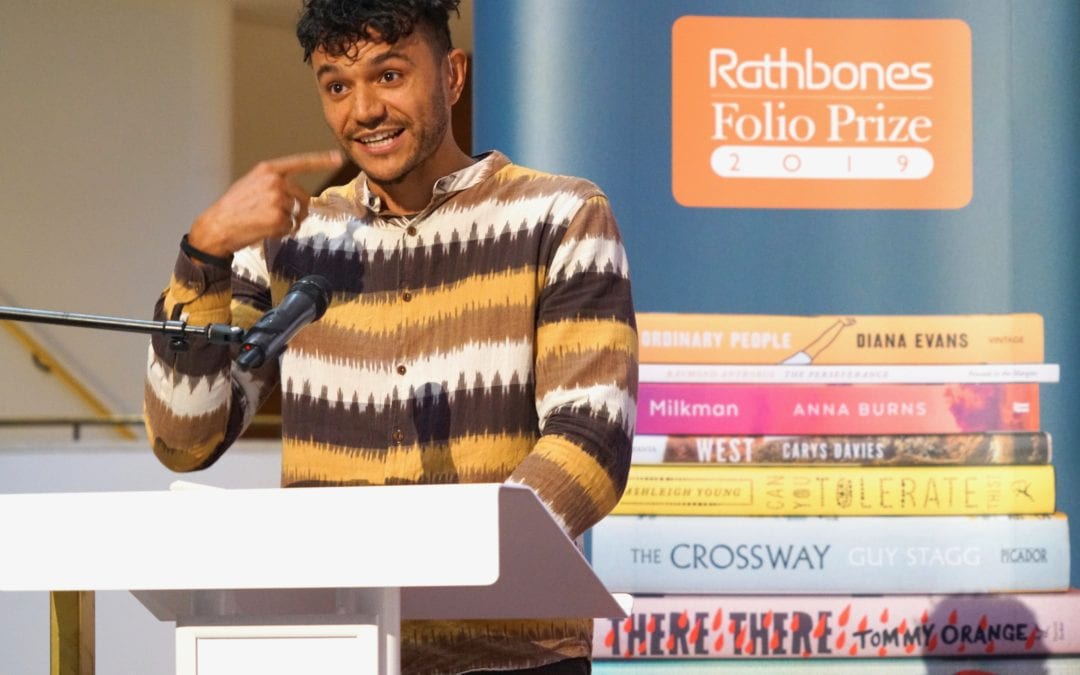 Raymond Antrobus, Winner of the Rathbones Folio Prize 2019