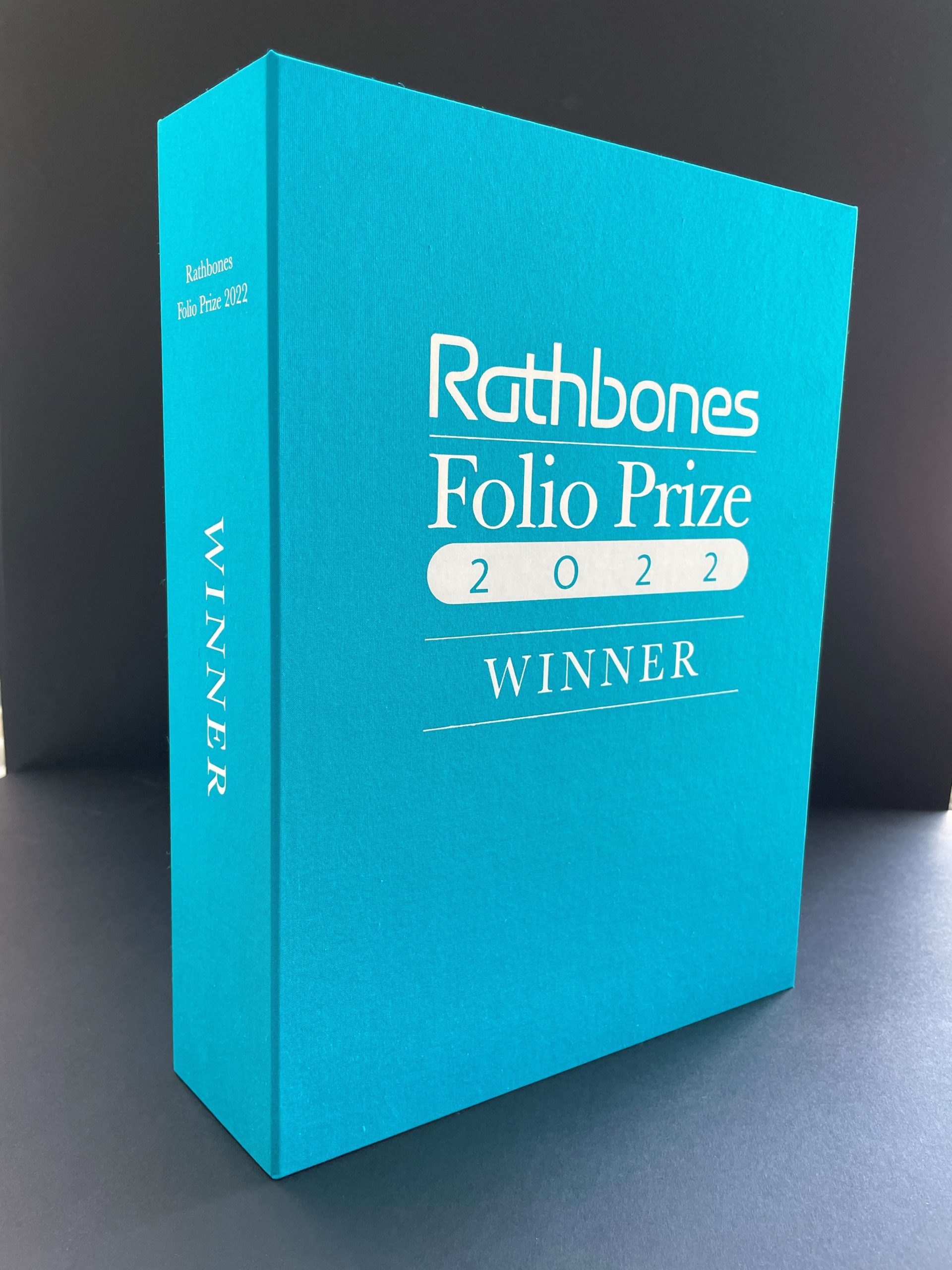 The Rathbones Folio Prize 2022 Presentation Box - created by Book Works